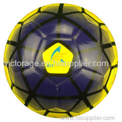 Custom Design Official Size 5 Machine Stitching TPU Football Soccer Ball for Gift