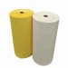 100-125micx1250mmx2000M Crepe Paper Masking Tape Jumbo Rolls White/Yellow Nature Rubber Glue