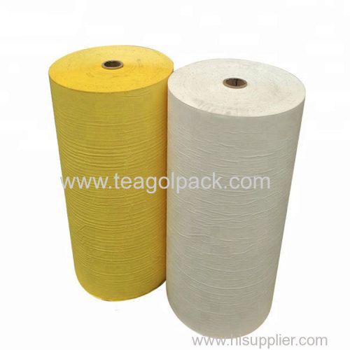 100micx1250mmx2000M Crepe Paper Masking Tape Jumbo Rolls White/Yellow Nature Rubber Glue