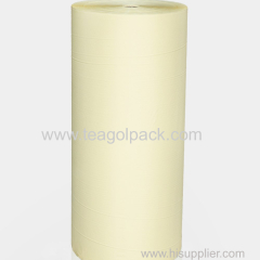 140micx1250mmx2000M Crepe Paper Masking Tape Jumbo Rolls White Nature Rubber Glue