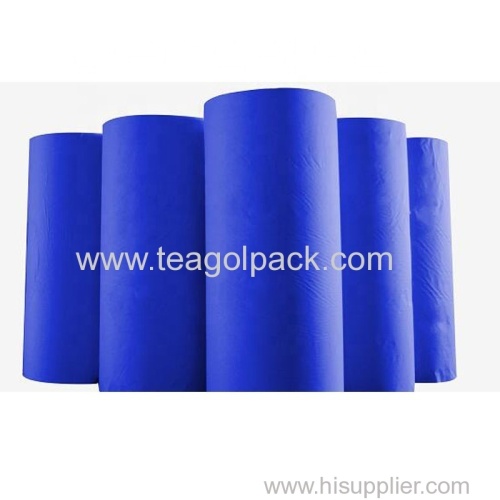 Blue Color 140micx1250mmx2000M Crepe Paper Masking Tape Jumbo Rolls Nature Rubber Glue