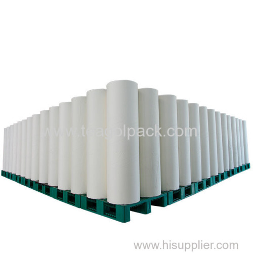 White 125micx1250mmx2000M Crepe Paper Masking Tape Jumbo Rolls Nature Rubber Glue