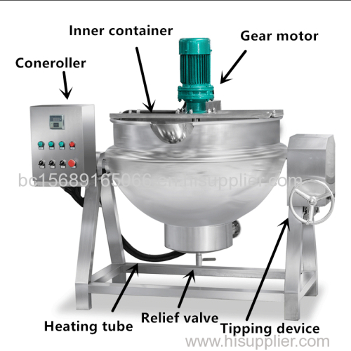 jacketed kettle cooker
