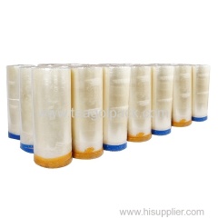 Water Acrylic Glue 38micx1280mmx4000M BOPP Packing Tape Jumbo Rolls Clear