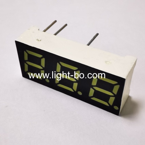 Ultra White 0.28inch Triple Digit 7 Segment LED Display Common cathode for coffee machine