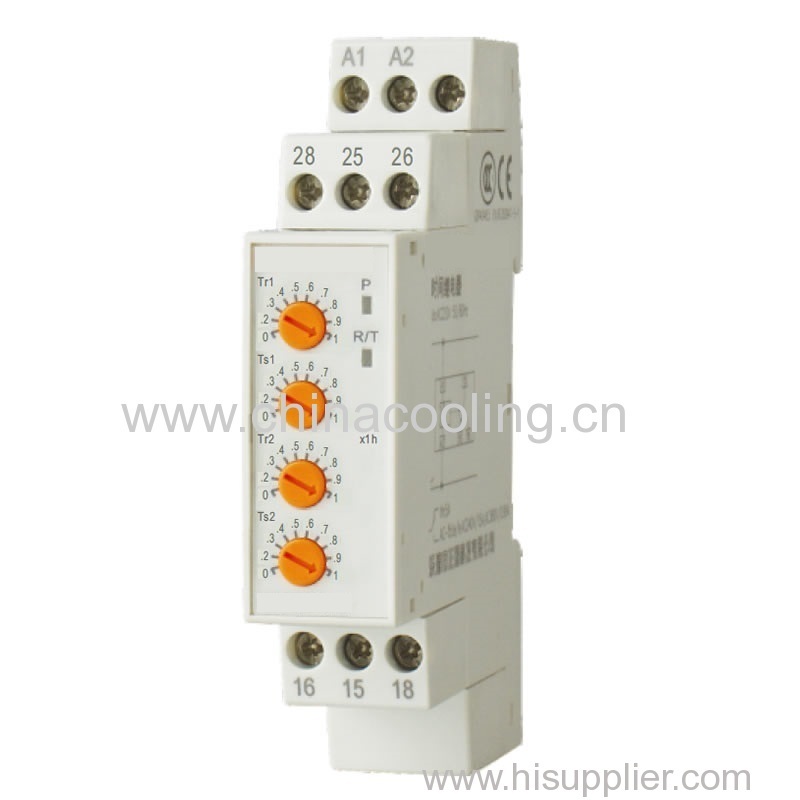 time relay used in control panel cabinets and other electrical control circuit