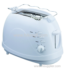 Hot Sale Stainless Steel Housing 7 Speed Two Slice Bread Toaster