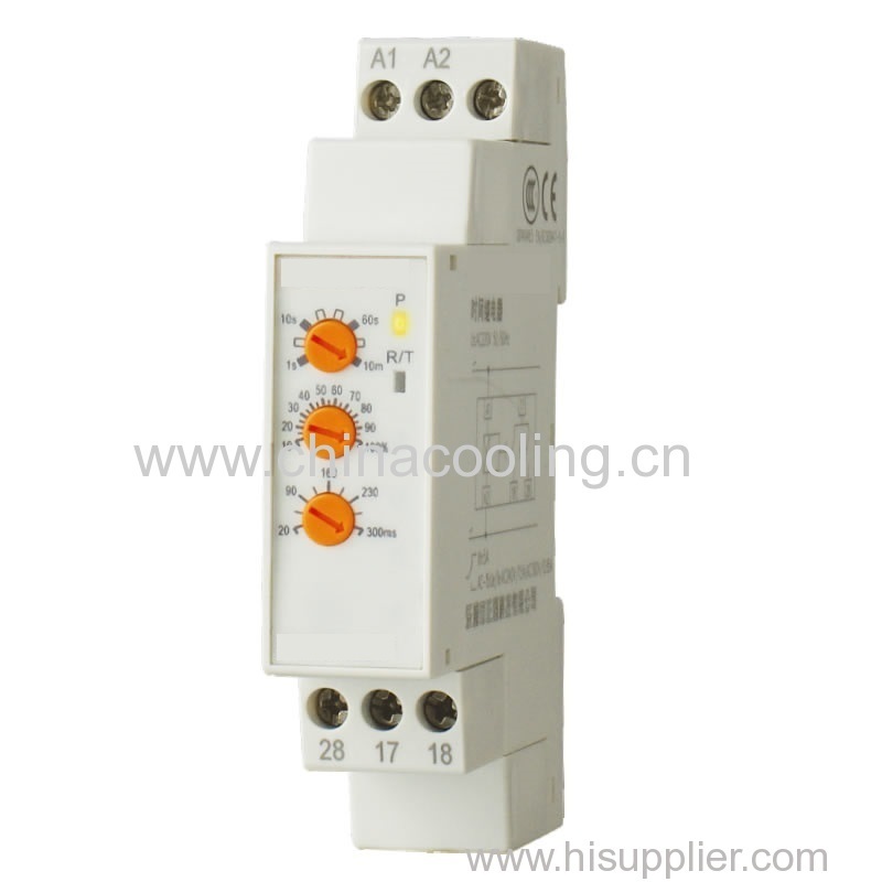 Time relay used in three-phase motor star delta starter AC110V 220V 380V 50/60Hz