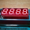 Super bright red 0.39&quot; 4 digit 7segment led display common cathode for temperature controller