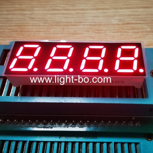 Super bright red 0.39  4 digit 7segment led display common cathode for temperature controller