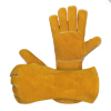 Long Cuff Cowhide Leather Welding Gloves