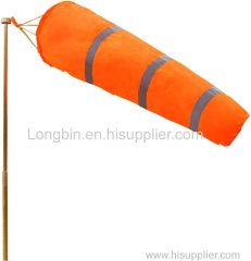 Airport Industry Use Orange Reflective High Visibility Wind cones
