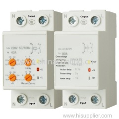 Automatic Reset Voltage Protector used in home and villa single-phase control system