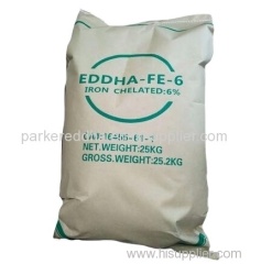 Micronutrient EDDHA Fe 6% chelate iron fertilizer
