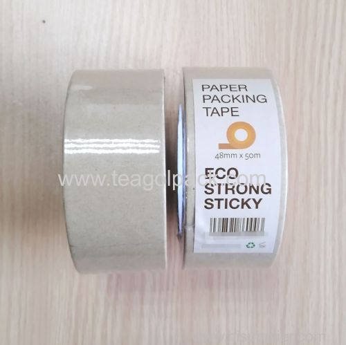 48mmx50M Paper Packing Tape Self-Adhesive Brown