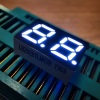 Ultra white dual digit 0.28&quot; 7 segment led display common cathode for small home appliances