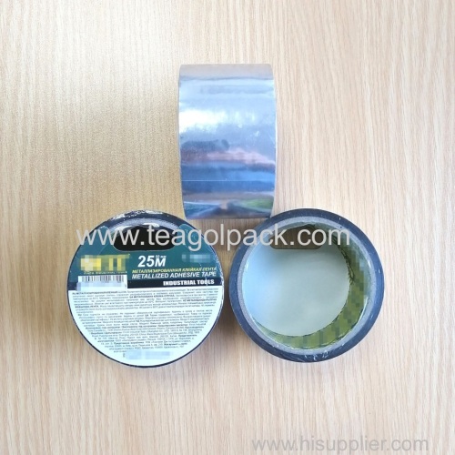 50mmx25M Metallized Adhesive Tape Silver