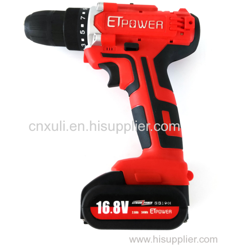 Power tools 16.8V Cordless Drill Electric Screwdriver Mini Wireless Power Driver