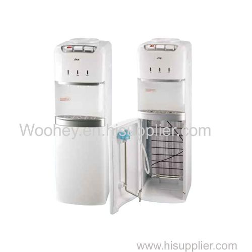 Bottom loading and top loading water dispenser