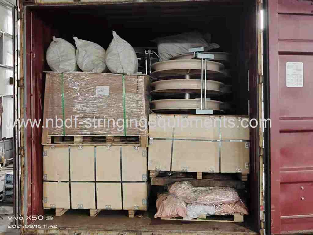 400kv Transmission Line Stringing Equipment and Tools exported