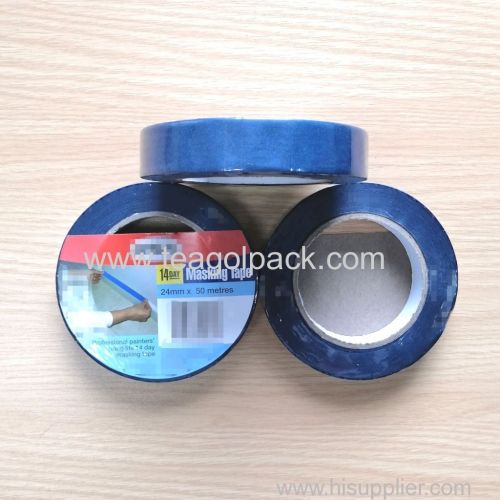 24mmx50M Masking Tape Blue Painter"s Long Life 14 day