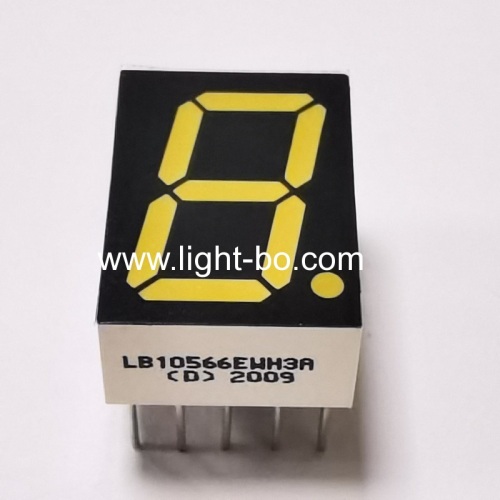 Ultra bright white Single Digit 14.2mm 7 Segment LED Display common cathode for Instrument Panel