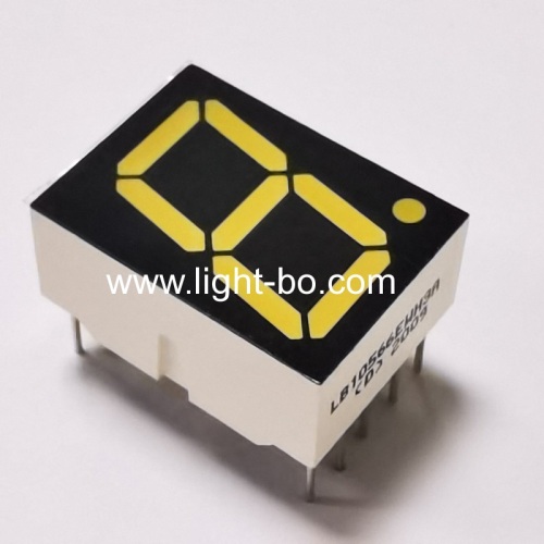 Ultra bright white Single Digit 14.2mm 7 Segment LED Display common cathode for Instrument Panel