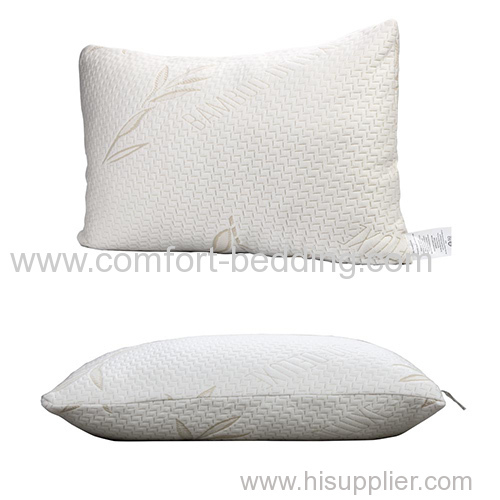 Supplier Bamboo Fabric Pillow Memory Foam Pillow with Bamboo Cover High Quality Neck Pillow