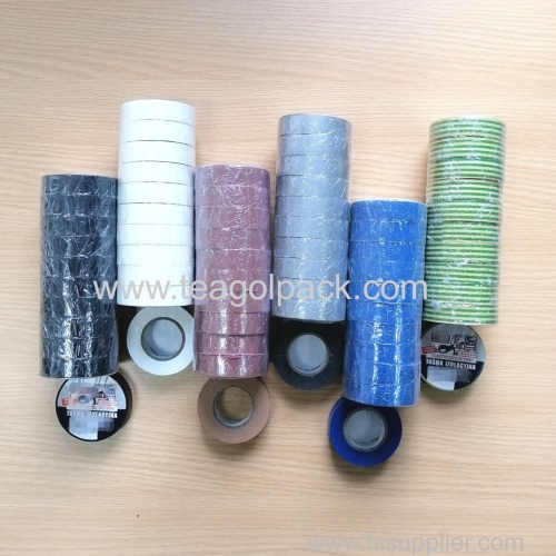 18mmx20mx0.13mm 10pk PVC Insulation Tape Multi Colors