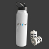 Travel Portable matte surface Stainless Steel Sports Water Bottle With Virus and Bacteria Filter