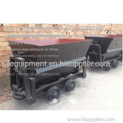 3 Ton Loading Capacity Side-Dump Hydraulic Mine Wagons