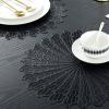 WANTU JH8008 BLACK Vinyl Placemat