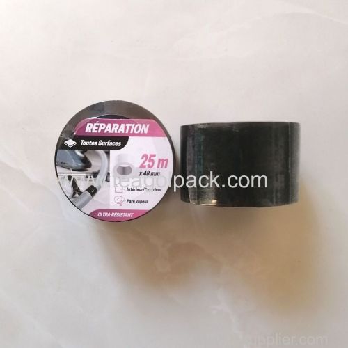 48mmx25m Duct Tape Black 48mmx25m Black Industrial Adhesive Tape