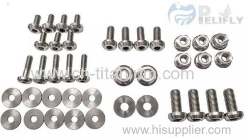 Titanium screws used for motorcycles and race bikes made in China best price