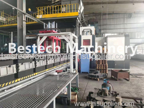 Automatic Horizontal Sand Molding Machine for Valve Production