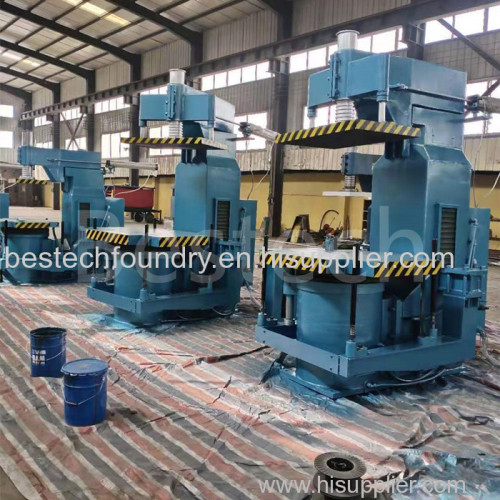 Semi Automatic Sand Molding Machine for casting Parts production