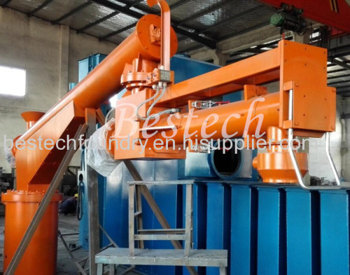Foundry Furan Resin Sand Mixer Machine for resin sand molding line
