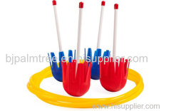 Plastic Dart And Target Ring Set