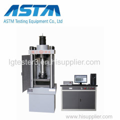 UTM Cement Stone Concrete Brick Compression Testing Machine