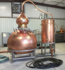 Copper Traditional Pot Still Whiskey Gin Alcohol Distillation Equipment