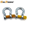 5/8&quot; US Type Hot Dip electronic shackle Galvanized Drop Forged G2130 Bow Shackle