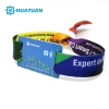 HUAYUAN Classic Fabric Wristband RFID SmartCard for Events