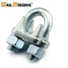 Sail Rigging Manufacturer Adjustable Heavy Duty Carbon Steel U Shape Galvanized US Type Drop Forged Wire Rope Clamps