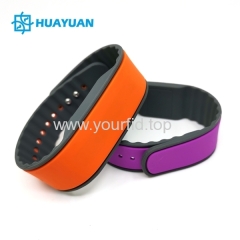 HUAYUAN Professional Manufacturer Silicone RFID Wristband