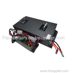 rechargeable 48v 100AH lithium ion battery pack with smart BMS