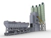 Skip loading concrete batching/mixing plant-low cost