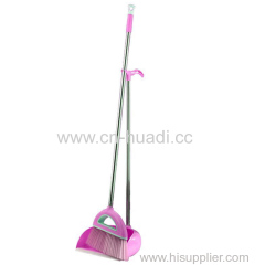 long handle dustpan with broom set