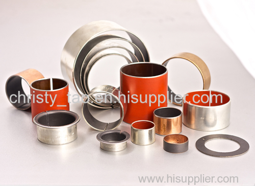 PAP P10 PTFE lined dry bearing plain bearing SF1Self-lubricating sliding bearing Pb free DP4 Bushing Bearing