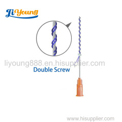 Medical high quality pdo lifting faden soft thread Tornado Screw Lifting pdo thread