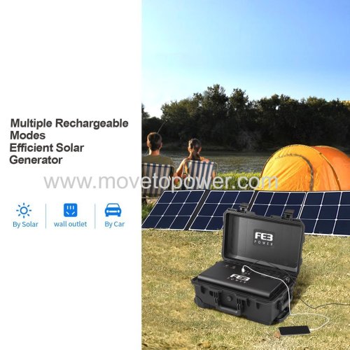 MoveTo Solar Portable Power Station 5000Wh/ 5000W